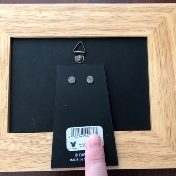 Vintage Walt Disney World 4" x 6" photo picture frame NIB Mickey Mouse - Picture 2 of 5